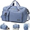 YOUYIKE Borsone da Viaggio da Uomo e Donna, Borsa da Viaggio Pieghevole, 42L Borsa Sportiva Grande con Scomparto per Scarpe, Scomparto Umido, Impermeabile, per Sport Nuoto Viaggi