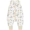 Chilsuessy Sacco nanna invernale per tutte le stagioni con piedini, 1,5 tog, 100% cotone, 1,5 tog/koala, 90 cm, altezza bambino 100-110 cm