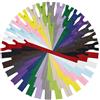 DOITEM 45 pz 20cm 30cm 40cm Invisibile Multicolore Bobina di Nylon Cerniere per Cucito e Artigianato 15 Colori