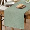 Artoid Mode Runner da Tavola Verde Salvia Primavera Autunno 40x300 cm, Cucina Tavolo da Pranzo Decorazione per Interni Vacanze Feste Decorazione