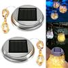 Joycabin 2 Pezzi di Lampade Solari di Ricambio con Catena di Luci a Luce Bianca Calda, Catena di Luci per Bottiglie, Lampada Solare per Barattolo Mason con Coperchio, IP65 Impermeabile, Scatola della