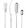 Pintinox Servizio da 24 Posate in Acciaio Agricola, Made in Italy, per 6 persone, Gift Box