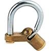 Thirard Lucchetto 29 con tallone piegato, arco in acciaio, chiave triangolare 5 mm - THIRARD