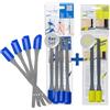 FUGENFUX® Set station wagon Master Classic 4 + Small - Speciale estrattore fughe - Piastra per fughe per qualsiasi dimensione - Estrattore fughe con punta magica rivoluzionaria per punto estremamente