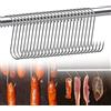 Bogoro ganci macelleria,25 Pezzi ganci acciaio inox,Ganci per Carne,Gancio a Forma di S per Macellaio,Cucina, Affumicatura, Lavorazione della Carne(3 * 15cm)