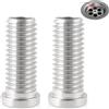 FAYAHAR 2 Pezzi Viti del Cestello del Lavello, Acciaio Inox Vite Cava Tappo Lavandino, Viti del Cestello del Lavello Vite, per Filtro in Filettato Cucina (35 MM)