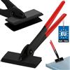 KOTARBAU® Pinza per lamiera, 100 mm, diritta 0º, pinza piegata forgiata per coperture per la piegatura di lamiere con impugnatura in gomma