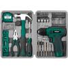 Hi-Spec trapano avvitatore a batteria 8V set attrezzi casa USB ricaricabile kit compatto con accessori essenziali Verde ideale per fai da te riparazioni manutenzione progetti domestici