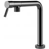 Foster 8524006 Miscelatore da cucina monocomando Sottofinestra PVD Colorazione Gun metal con canna girevole a scomparsa Margot 8524 006