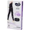 Sauber Calza Jolie Leggings Emana 70 Nero M 1 pz Calzini