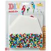 Hama - Blister Perle da Stirare Pappagallo - 1100 Perline Midi 5 mm - Piastra Esagonale, Modelli e Carta - Tempo Libero Creativo per Bambini dai 5 Anni