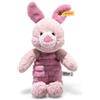 Steiff Disney Originals Suinetti 20 cm, Soft Cuddly Friends, morbido peluche rosa, peluche Walt Disney, peluche Winnie the Pooh, lavabile in lavatrice