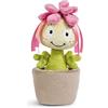 NICI Peluche pianta Sedum Amalia 18cm Rosa dalla Produzione sostenibile