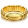 Bestyle Bracciale elastico in acciaio inox, per donne e ragazze, larghezza 10 mm, 16 mm, 20 mm, argento, oro, oro rosa, nero, 16-21 cm, Acciaio inossidabile