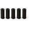 Pokornys 5 rotoli di colore per etichettatrice Motex MX-5500 - Rotoli di ricambio per identificatore manuale Motex - Nero - Include istruzioni di Pokornys - Qualità di stampa durevole