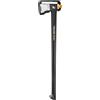 Fiskars Ultra Ascia da Spacco U36, Ascia Potente per Grandi Tronchi di Legno, Rivestimento ToughCoat, Bilanciamento Ottimizzato, Lama in Acciaio al Carbonio/Manico in FiberComp, 91,5 cm, Nero, 1088144