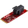 StarTech.com Scheda Adattatore PCI Express 3.0 U.2 (SFF-8643) a M.2 per SSD NVMe U.2 da 2,5"