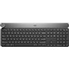 Logitech Craft Advanced keyboard with creative input dial tastiera RF senza fili + Bluetooth QWERTY Italiano Nero, Grigio