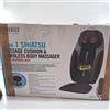 HoMedics sedile massaggiante Shiatsu cuscino massaggiante rimovibile Corpo due relax