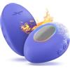 We-Vibe Temp Vibratore Esterno per Donna | Vibratore Clitorideo Riscaldante e Raffreddante| Sex Toy Gioco Caldo Freddo| Massaggiatore Personale Potente e Silenzioso | Impermeabile | Blu