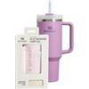 STANLEY 1913 Quencher H2.0 FlowState Borraccia con Cannuccia 1.2L - Freddo per 11 Ore - Bevanda Ghiacciata fino a 48 Ore - Include All-Day Quencher Carry-All - Lilac