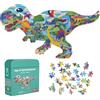 AivaToba Puzzle per Bambini Tyrannosaurus Rex, Puzzle da 105 Pezzi con Pezzi Grandi per Bambini di Età 4 5 6 7 8 9 10 Anni.