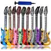 smilixin Set di 11 attrezzi gonfiabili, chitarra gonfiabile, strumenti musicali gonfiabili per bambini