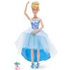 Disney Store Official Bambola Ballerina Disney Princess Cenerentola, Collezione Bambole Ballerine, 30 cm, 3+
