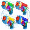 POPERFUN 4 Pezzi Pistole ad Acqua, Facile da Riempire e Antigoccia Pistola ad Acqua, Pistola Acqua Bambini, Giocattolo Estivo all'Aperto per Età 3+, Piscina, Spiaggia, Feste in Cortile