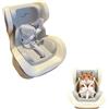 DONGKER Seggiolino Auto per Criceti, Supporto per Bocchetta di Ventilazione per Auto per Piccoli Animali, Guinzaglio Regolabile, Seggiolino per Porcellini d'India, Topi dell'Auto