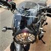 Midimttop Parabrezza per moto Parabrezza Carenatura anteriore adatta per Bonneville T100 T120 T 100 T 120 Accessori Deflettori antivento (Fumo chiaro)