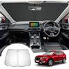 GAFAT [Upgrade] GAFAT MG HS Hybrid Trophy EHS PHEV Luxury 2018-2024 2025 2026 Parasole per Parabrezza Interno, Protezione Solare, Raffreddamento, Protezione UV, UPF 50+, Accessori MG HS