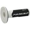 PROGRIP Manopole Mx 801-137 - Doppia Densità - Bianco/Nero