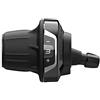 SHIMANO Slrv400l, SL-RV400 Revo Shifter, Mano Sinistra, 3 velocità, con Display Ottico Unisex, Nero, Triplo