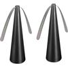 KMQRDZi Aeratore per mosche, repellente per mosche, zanzare, portatile, per tavolo, terrazza, ristorante, batteria necessaria (2, nero)