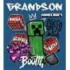 Danilo Promotions LTD MINECRAFT - Biglietto di auguri di compleanno per nonno