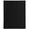 Exacompta - Rif. 39991E - Cartoncino da 25 cartelline a lamella stampate Iderama in carta lucida 355 g/m², con certificazione FSC®, dimensioni 24 x 32 cm, per documenti formato A4, colore nero