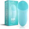 Project E Beauty CLEO + Sonic Face Cleanser | Spazzola esfoliante per pulizia profonda in silicone impermeabile Dispositivo di trattamento per la cura della pelle senza fili portatile ricaricabile USB