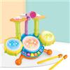 Set di batteria elettrica per bambini piccoli con microfono Giocattoli