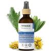 TITANIA Spray antitraspirante per piedi, 100 ml, spray antiodore, antibatterico, senza alcool e sali di alluminio, Foot antitraspirante spray con olio di tea tree, rosmarino e timo - COSMOS Natural