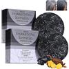Samkeen Anti Grigio, Shampoo per Darkening dei Capelli, Reverse Grigio, Shampoo Solido per Donna e Uomo, Contro i Capelli Grigi, Detergenti e Idratanti (2 Pezzi)