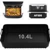 SIUHEN Accessoire per Ninja Friggitrice ad Aria Flexdrawer da 10,4 l AF500eu 10.4l Doppio Cestello Accessori Foodi Flex Flexdrawer 10,4 l Airfryer Silicone Moule AF500 Flex Drawer