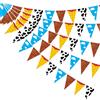 lasuroa 5 Pz Striscioni per Feste di Storie dei Cartoni Animati, Bandiere Triangolari Decorazioni per Feste di Storie dei Cartoni Animati per Decorazioni per Feste di Compleanno per Baby Shower