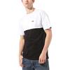 Vans Colorblock Tee T-Shirt, Athletic Heather-Nero, XS Uomo