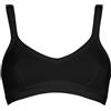 Cotonella Brassiere Cotone Bielastico, NERO