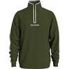 Tommy Hilfiger Maglia Zip Uomo, NERO