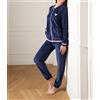 Lovable Tuta Ciniglia Donna, BLU