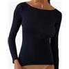 Jadea Sottogiacca Cashmere Scollatura Barca, BLU