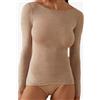 Jadea Sottogiacca Cashmere Scollatura Barca, NATURALE