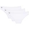 Playtex Cherish Pacco da 3 Slip Sgambati Cotone, BIANCO
